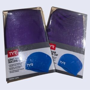 TYR LONG HAIR SWIM CAP